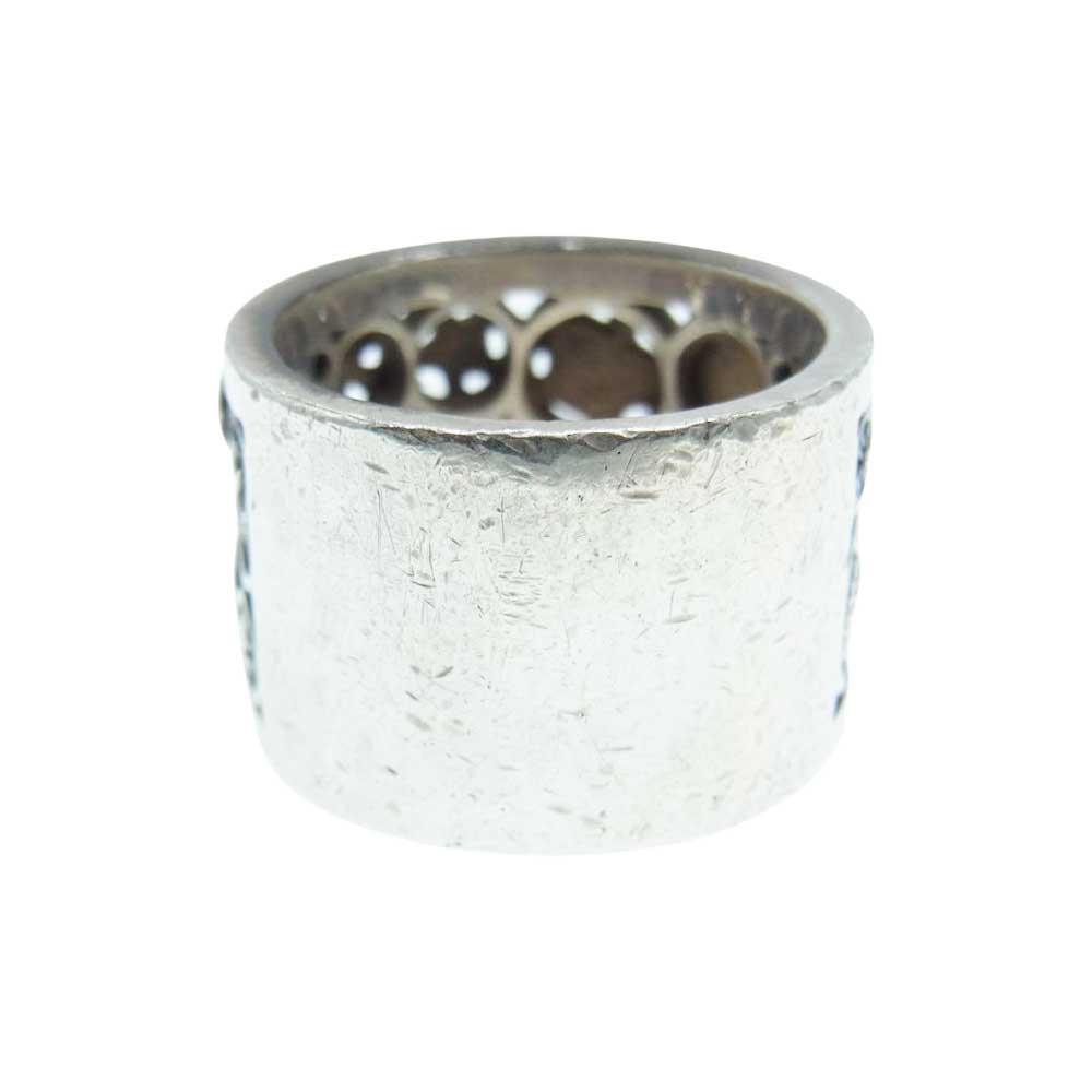 Justin Davis ジャスティンデイビス SRJ383 BUBBLE FLASH バブル フラッシュ リング シルバー系 19号【中古】