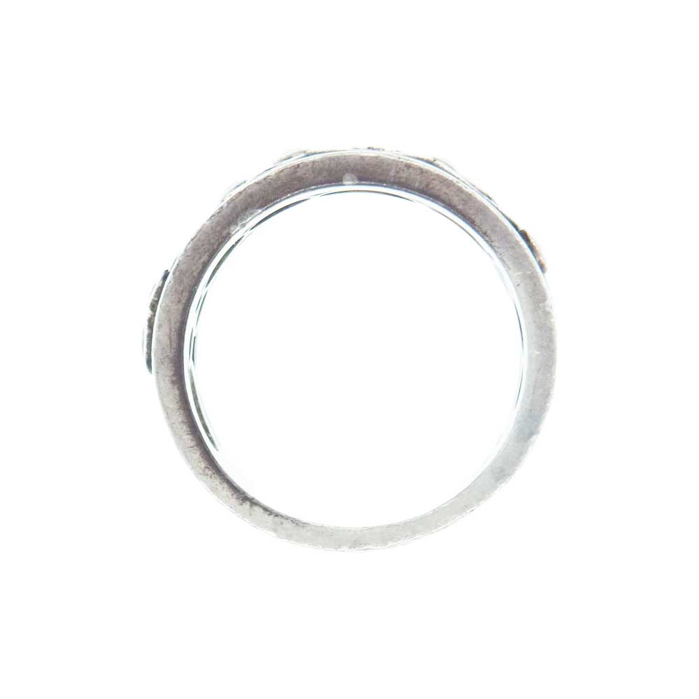 Justin Davis ジャスティンデイビス SRJ383 BUBBLE FLASH バブル フラッシュ リング シルバー系 19号【中古】