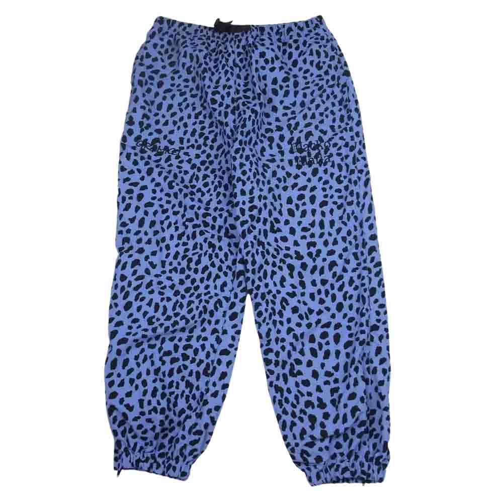 WACKO MARIA ワコマリア 23SS GMP3-S3024 GRAMICCI グラミチ Track Pants レオパード トラック パンツ ブルー系 L【中古】