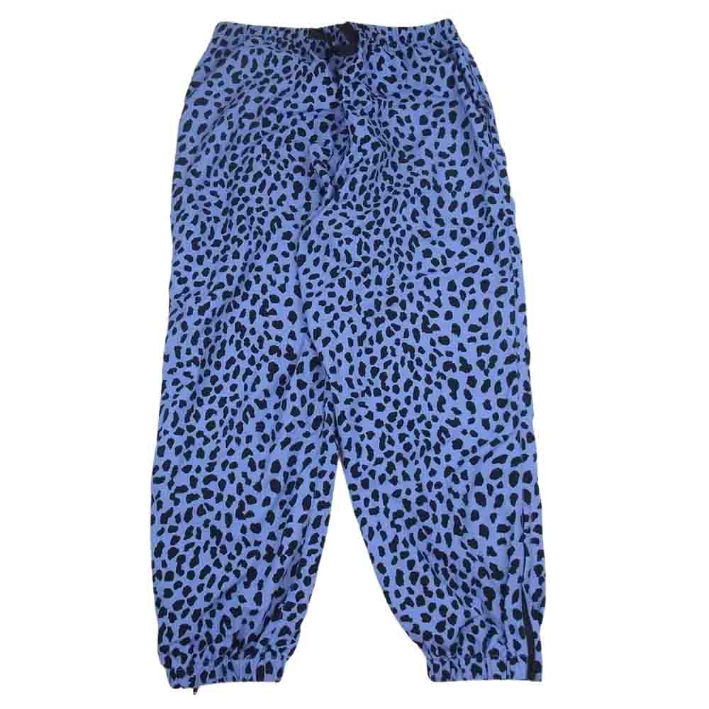 WACKO MARIA ワコマリア 23SS GMP3-S3024 GRAMICCI グラミチ Track Pants レオパード トラック パンツ ブルー系 L【中古】