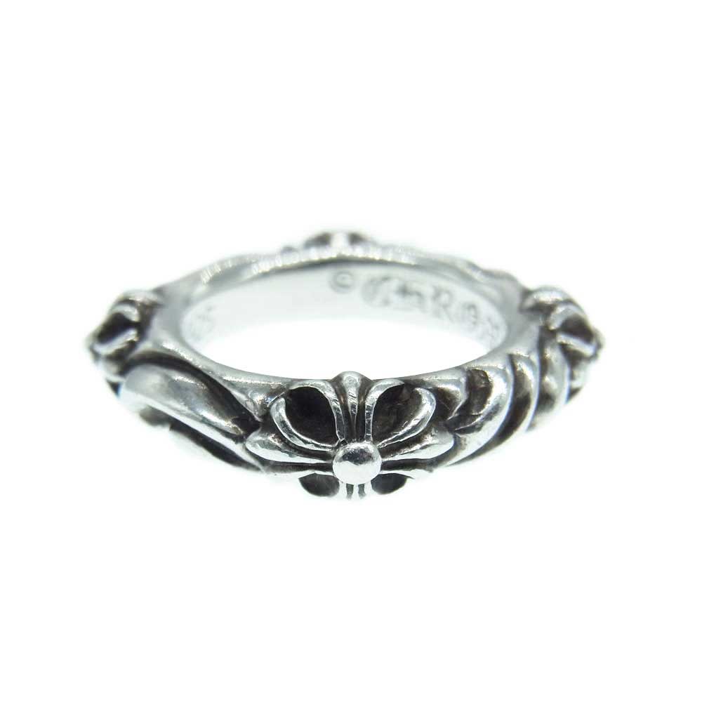 CHROME HEARTS クロムハーツ（原本無） SBT BAND SBTバンド リング シルバー系 9号【中古】