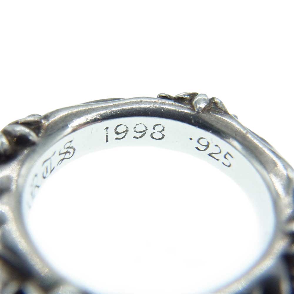 CHROME HEARTS クロムハーツ（原本無） SBT BAND SBTバンド リング シルバー系 9号【中古】