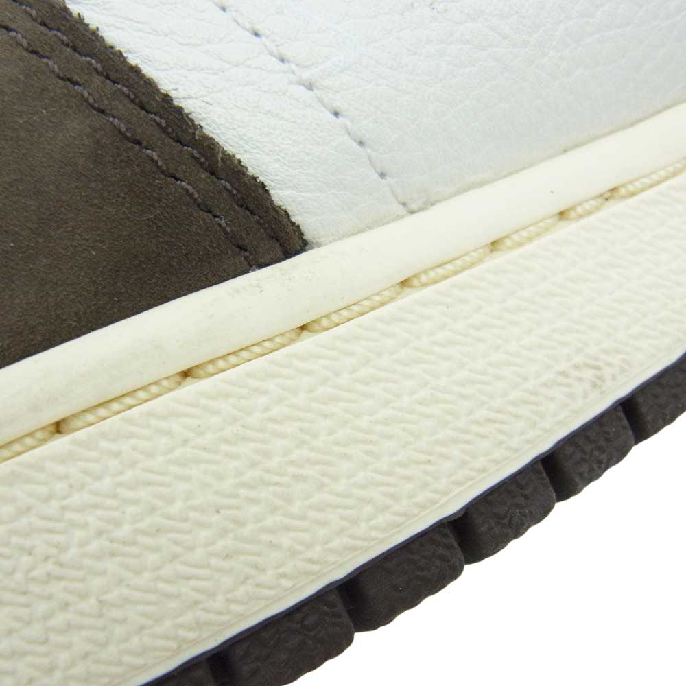 NIKE AIR JORDAN ナイキ ジョーダン CD4487-100 TRAVIS SCOTT AIR JORDAN 1 HIGH OG TS SP エアジョーダン ワン ハイ オリジナル ホワイト系 チャコール系 26.0cm【中古】