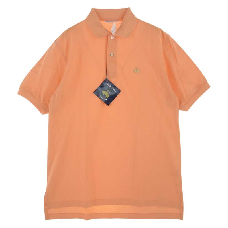 Brooks Brothers ブルックスブラザーズ ヴィンテージ 80s 90s USA製 ポロシャツ オレンジ系 M【中古】