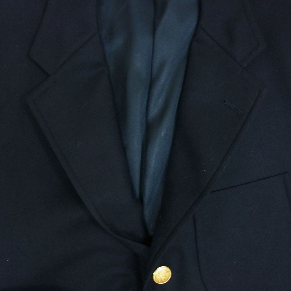 Brooks Brothers ブルックスブラザーズ 3ツ釦 ブレザー ジャケット ネイビー系 YA4【中古】