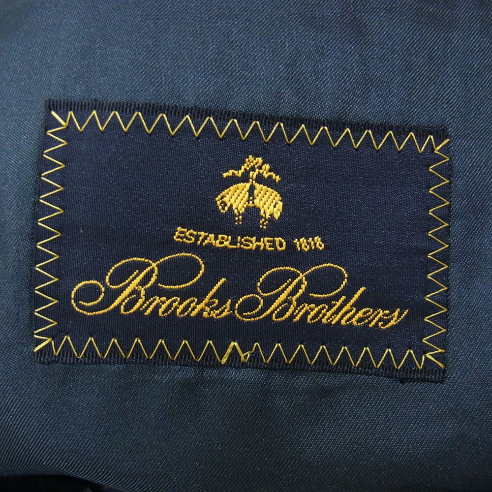 Brooks Brothers ブルックスブラザーズ 3ツ釦 ブレザー ジャケット ネイビー系 YA4【中古】