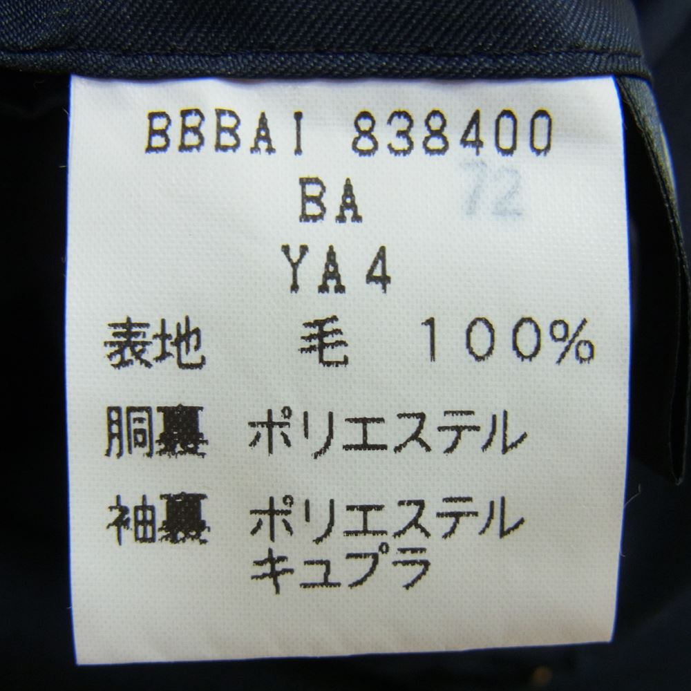 Brooks Brothers ブルックスブラザーズ 3ツ釦 ブレザー ジャケット ネイビー系 YA4【中古】
