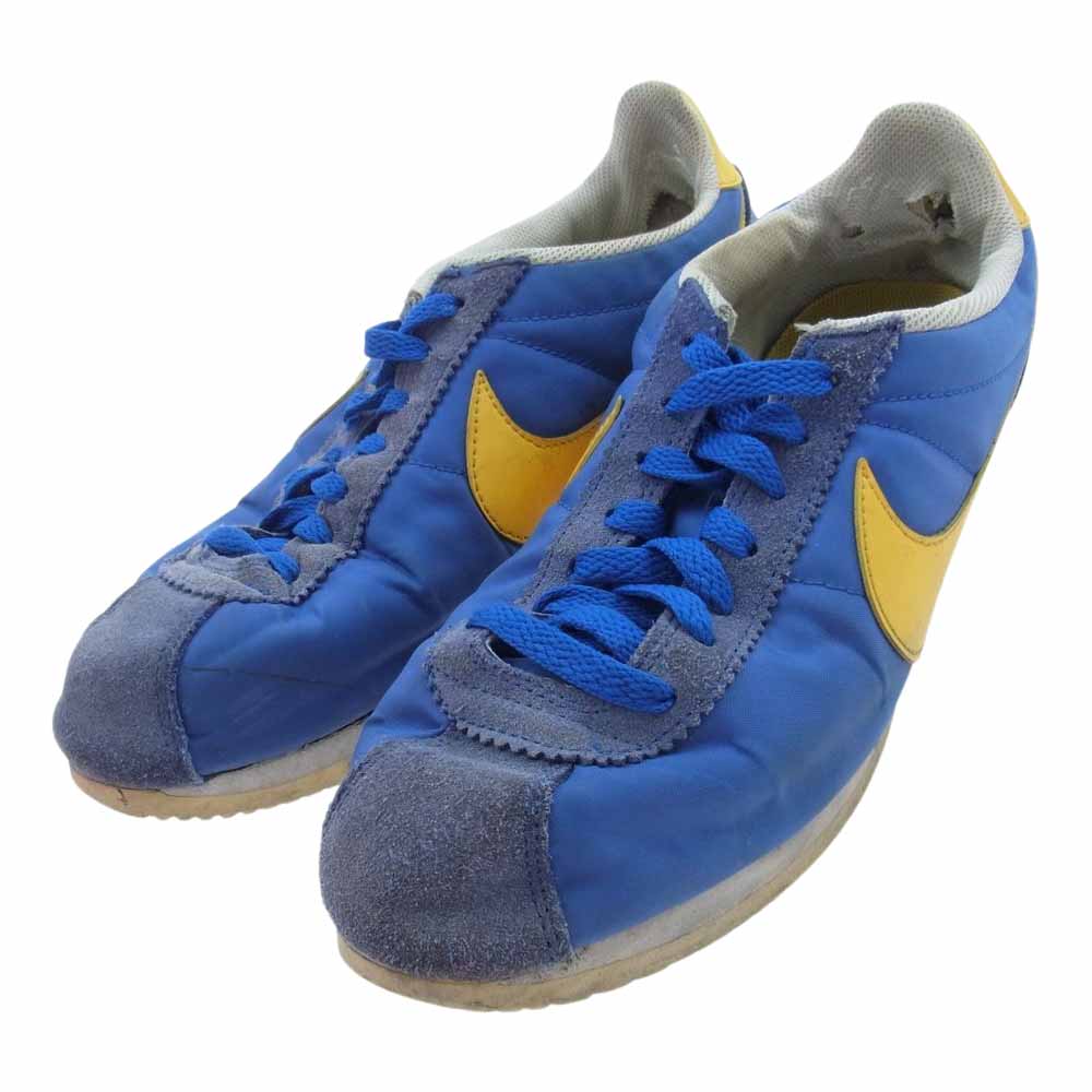 NIKE ナイキ 807472-471 CLASSIC CORTEZ NYLON クラシック コルテッツ ナイロン バーシティロイヤル スニーカー ブルー系 27cm【中古】