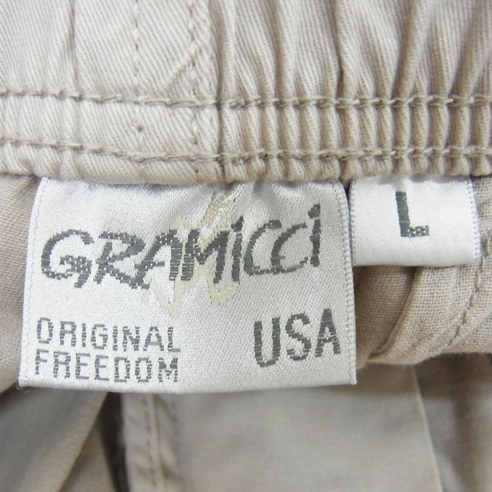 Gramicci グラミチ 8555-NOJ ストレッチ ショーツ トープ ベージュ系 L【中古】