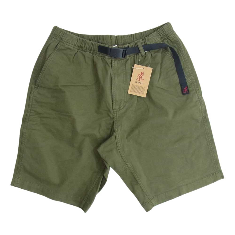 Gramicci グラミチ 8555-NOJ ストレッチ ショーツ オリーブ カーキ系 L【中古】