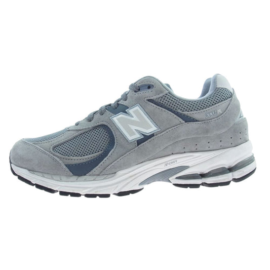 NEW BALANCE ニューバランス M2002RST スティールグレー スウェード メッシュ ローカット スニーカー グレー系 26.0cm【美品】【中古】