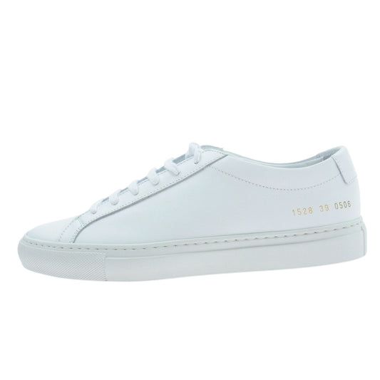 COMMON PROJECTS コモンプロジェクツ 1528 39 0506 ORIGINAL Achilles Low オリジナル アキレス ローカット レザー スニーカー ホワイト系 インソール実寸25.5cm【極上美品】【中古】