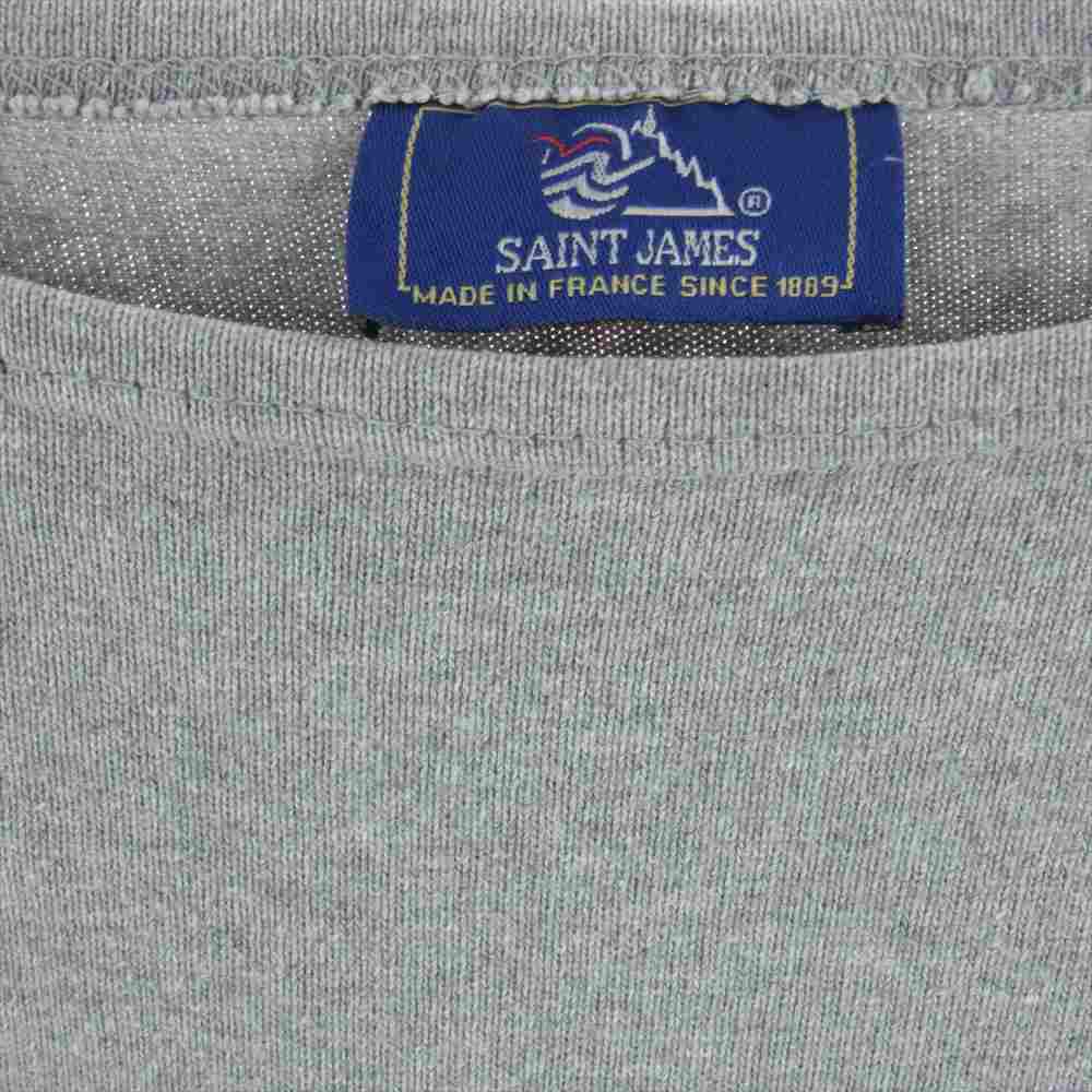 SAINT JAMES セントジェームス OUESSANT ウエッソン 長袖 Tシャツ グレー グレー系【中古】