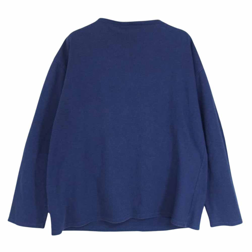 SAINT JAMES セントジェームス OUESSANT ウエッソン 長袖 Tシャツ ネイビー系 M【中古】