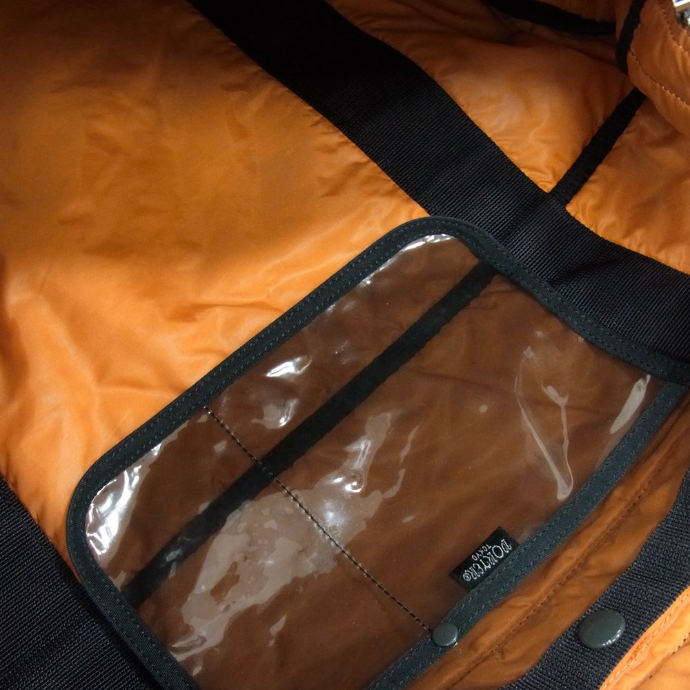 PORTER ポーター TANKER 2WAY BOSTON BAG L タンカー ショルダーバッグ ブラック系【中古】