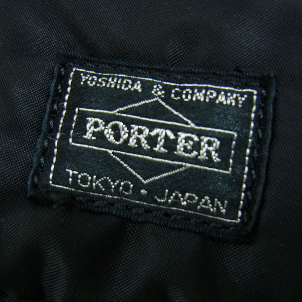PORTER ポーター TANKER 2WAY BOSTON BAG L タンカー ショルダーバッグ ブラック系【中古】