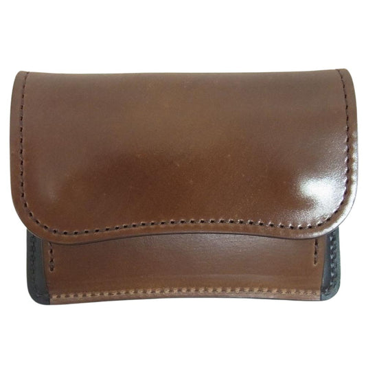 WILDSWANS ワイルドスワンズ タング シェルコードバン バーボン ロイドバッシュ 黒 ブラウン系【極上美品】【中古】