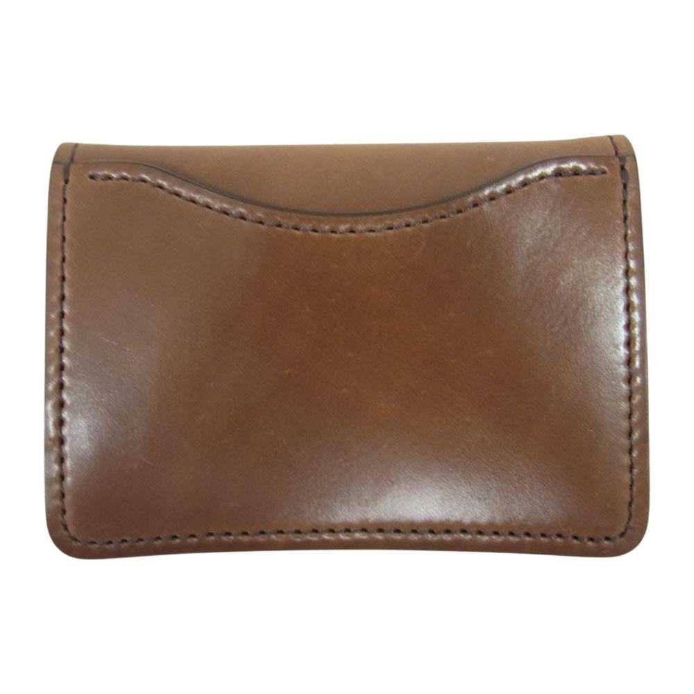 WILDSWANS ワイルドスワンズ タング シェルコードバン バーボン ロイドバッシュ 黒 ブラウン系【極上美品】【中古】