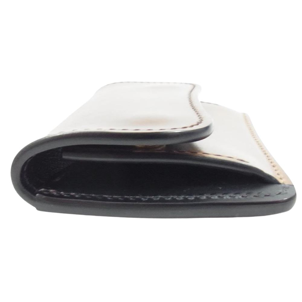 WILDSWANS ワイルドスワンズ タング シェルコードバン バーボン ロイドバッシュ 黒 ブラウン系【極上美品】【中古】