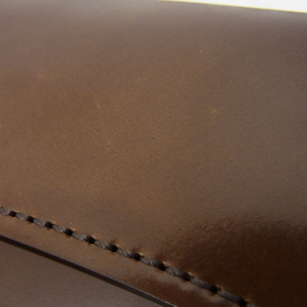 WILDSWANS ワイルドスワンズ タング シェルコードバン バーボン ロイドバッシュ 黒 ブラウン系【極上美品】【中古】