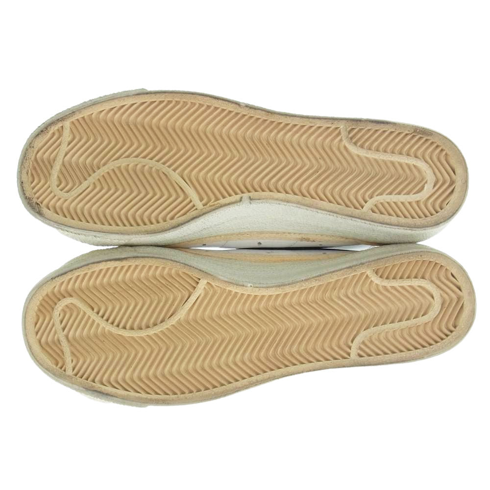 NIKE ナイキ ヴィンテージ 70s 日本製 ブレーザー ハイ レザー スニーカー ホワイト系 インソール実寸26.0cm【中古】
