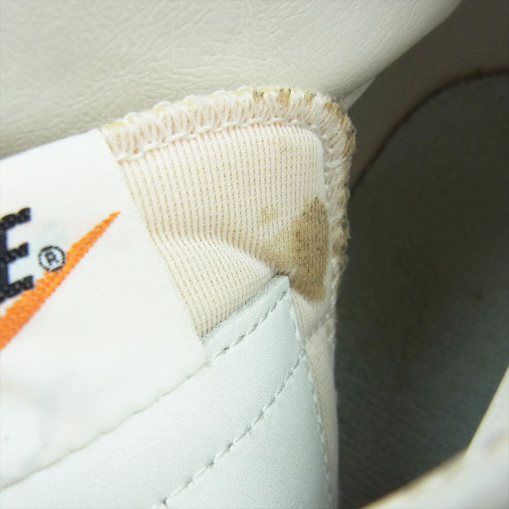 NIKE ナイキ ヴィンテージ 70s 日本製 ブレーザー ハイ レザー スニーカー ホワイト系 インソール実寸26.0cm【中古】