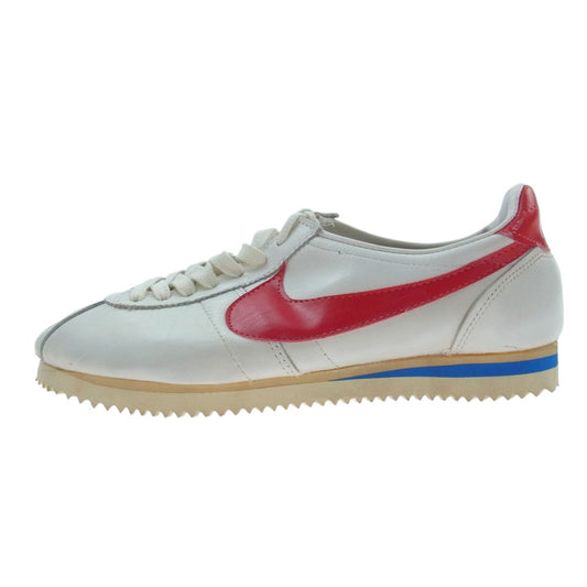 NIKE ナイキ ヴィンテージ 70s 日本製 筆記体タグ レザー コルテッツ ホワイト系 US10.5【中古】