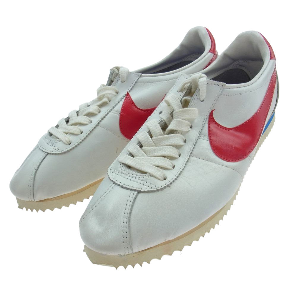 NIKE ナイキ ヴィンテージ 70s 日本製 筆記体タグ レザー コルテッツ ホワイト系 US10.5【中古】