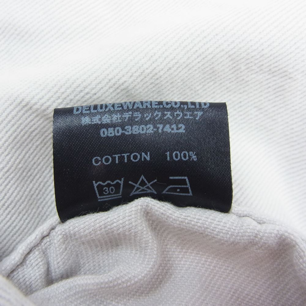 ダリーズ コットン 長袖 シャツ グレー系 17.5【中古】