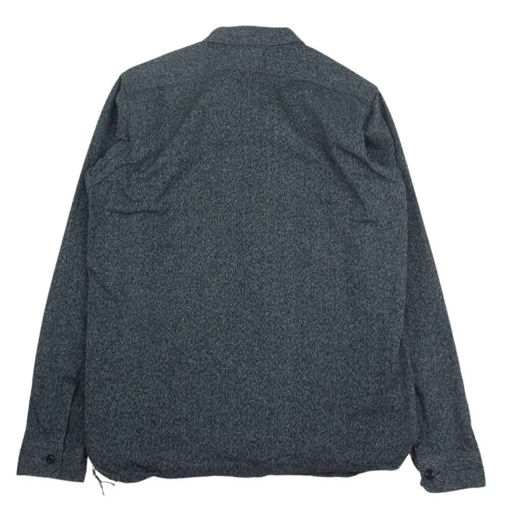 The REAL McCOY'S ザリアルマッコイズ Lot401 DOUBLE DIAMOND ダブル ダイヤモンド ワーク 長袖 シャツ ブラック系 15【中古】
