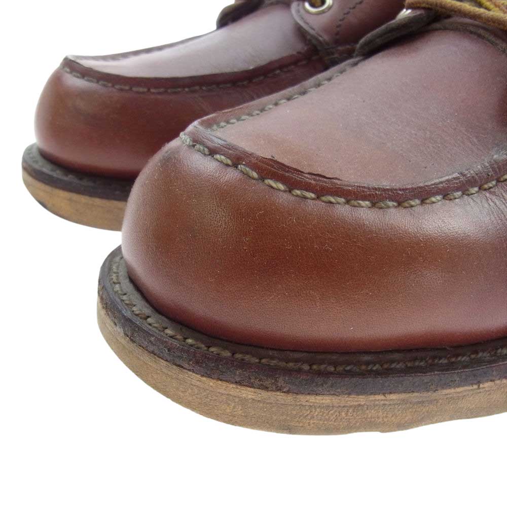 RED WING レッドウィング 8131 刺繍羽タグ  アイリッシュセッター ワーク ブーツ ブラウン系 8D【中古】