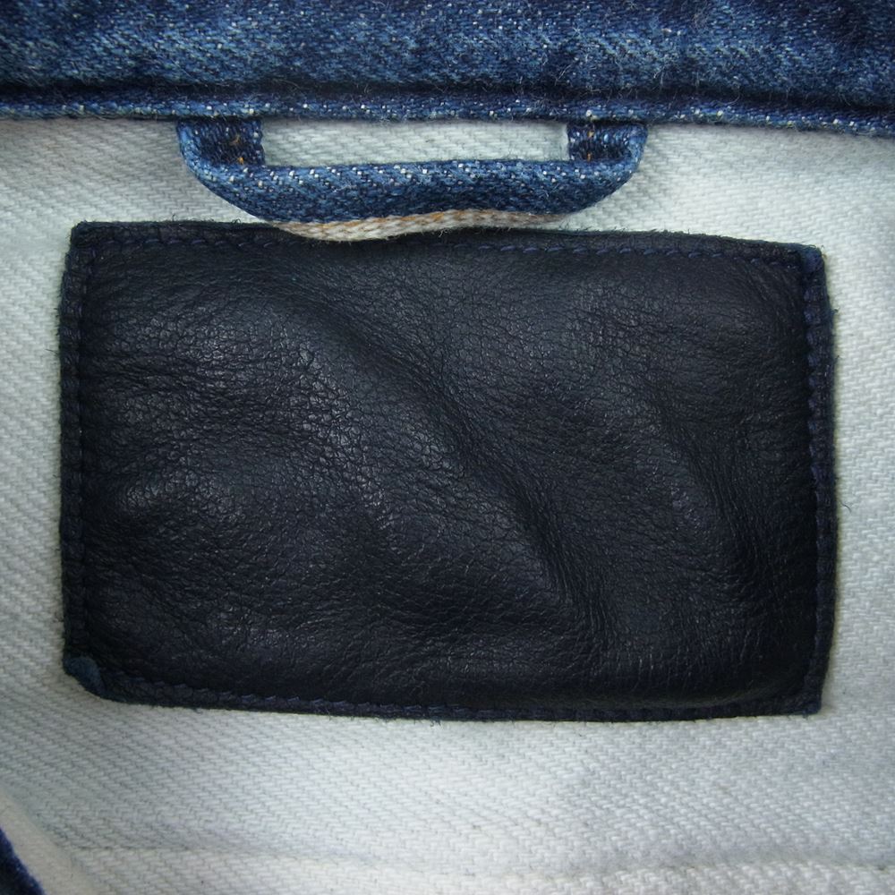 BIG JOHN ビッグジョン R609 RARE JACKET レア デニム ジャケット インディゴブルー系 L【中古】