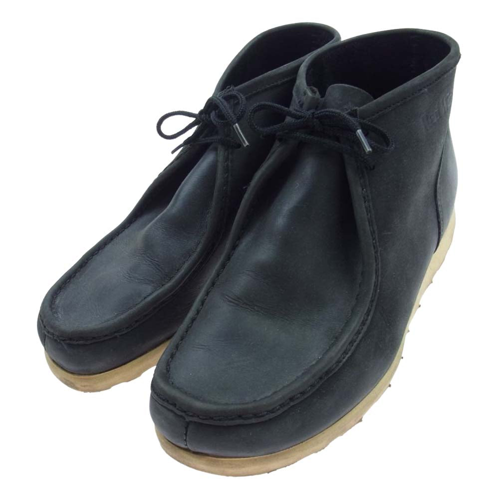 RED WING レッドウィング 8891 ワラビー ヌバック モックトゥ ブーツ ブラック系 8EEE【中古】