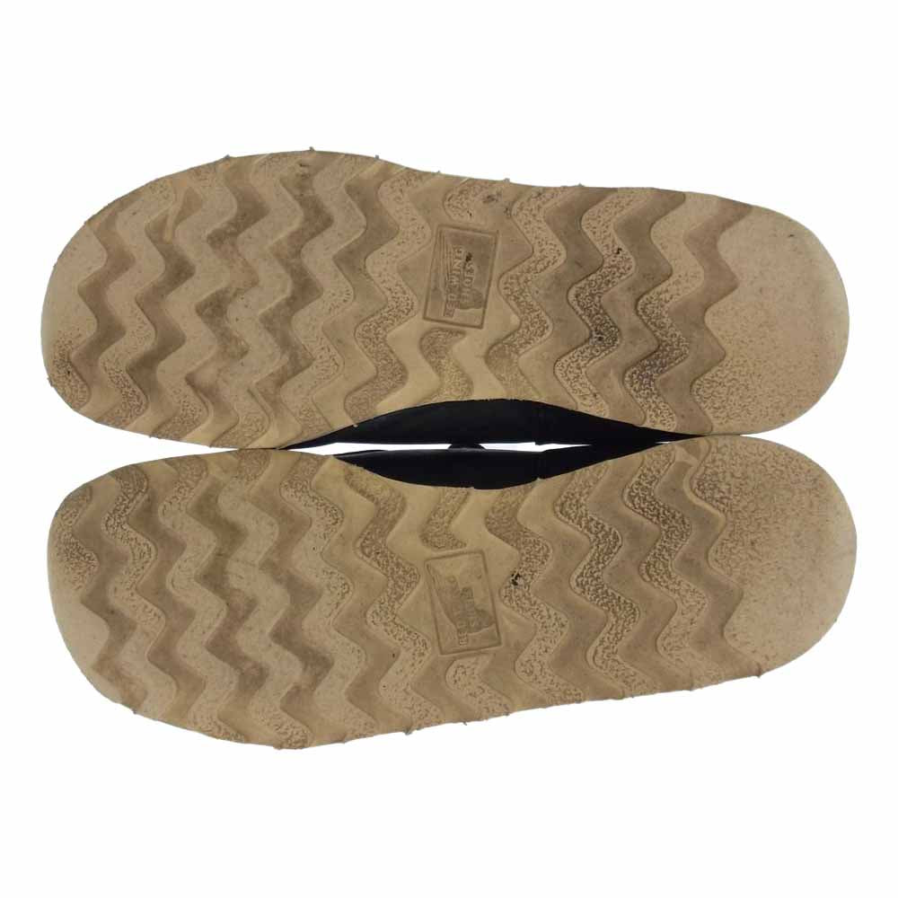 RED WING レッドウィング 8891 ワラビー ヌバック モックトゥ ブーツ ブラック系 8EEE【中古】