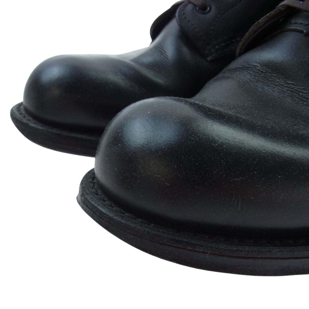 RED WING レッドウィング 8284 100周年 モデル ブラッククローム プレーントゥ レースアップ ブーツ  ブラック系 9D【中古】