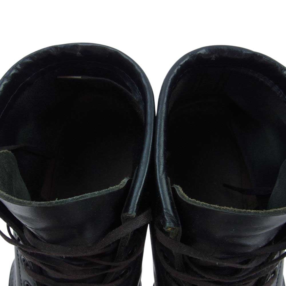 RED WING レッドウィング 8284 100周年 モデル ブラッククローム プレーントゥ レースアップ ブーツ  ブラック系 9D【中古】