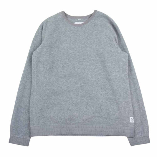 Ron Herman ロンハーマン REIGNING CHAMP Tiger Fleece Collection レイニングチャンプ クルーネック フリース トレーナー グレー系 M【中古】