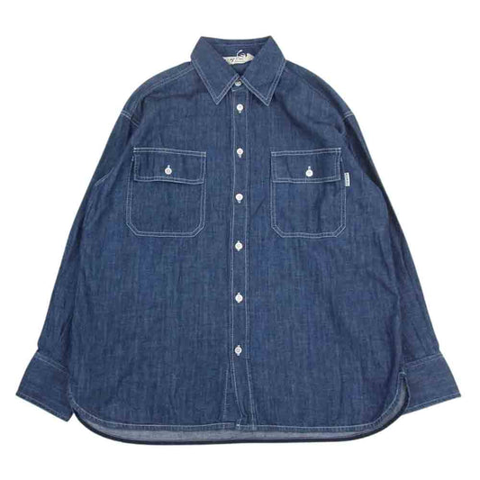 MARNI マルニ 20AW インディゴ デニムシャツ  インディゴブルー系 46【中古】