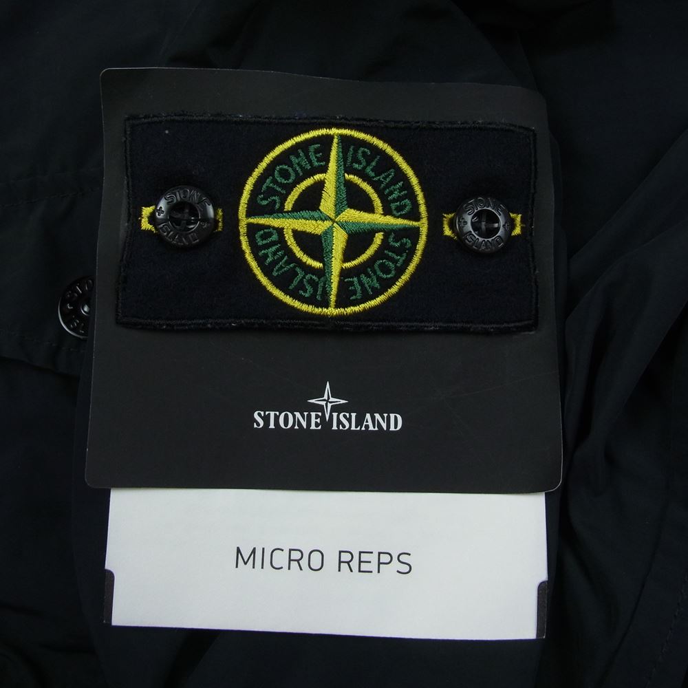 STONE ISLAND ストーンアイランド 21SS 741540922 ポリエステル ナイロン レップス フィールド ジャケット ブラック系 M【中古】