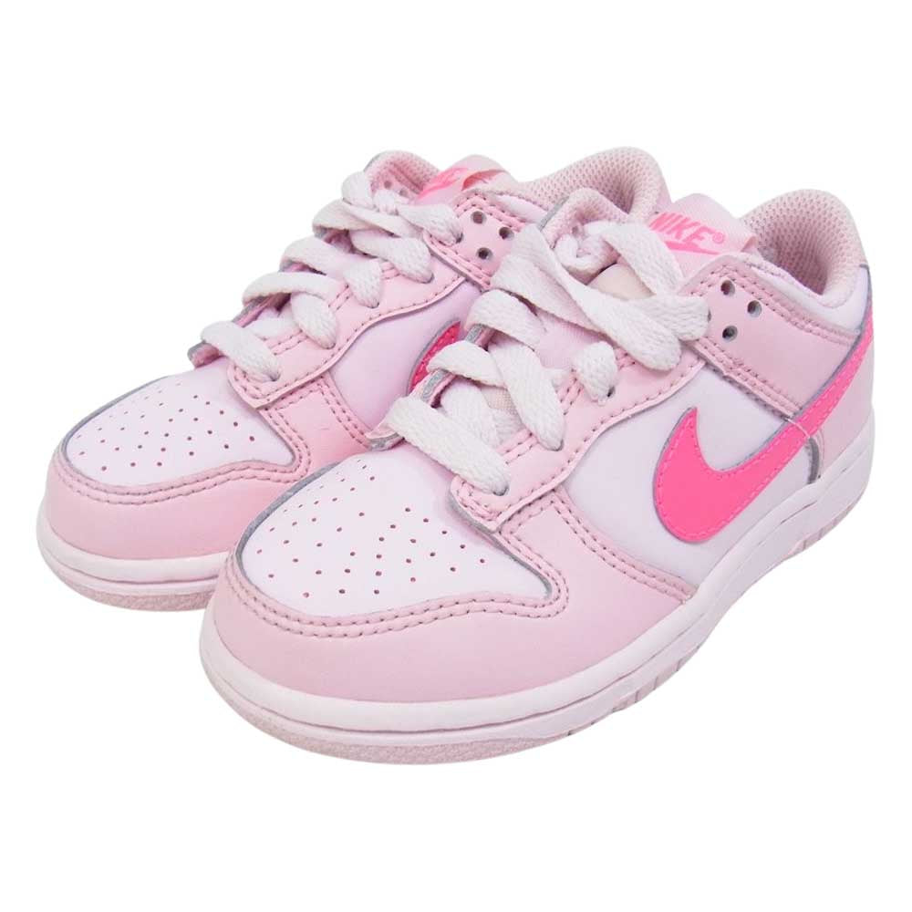 NIKE ナイキ DH9756-600 PS Dunk Low ダンク ロー Triple Pink トリプル ピンク ピンク系 16.5cm【中古】