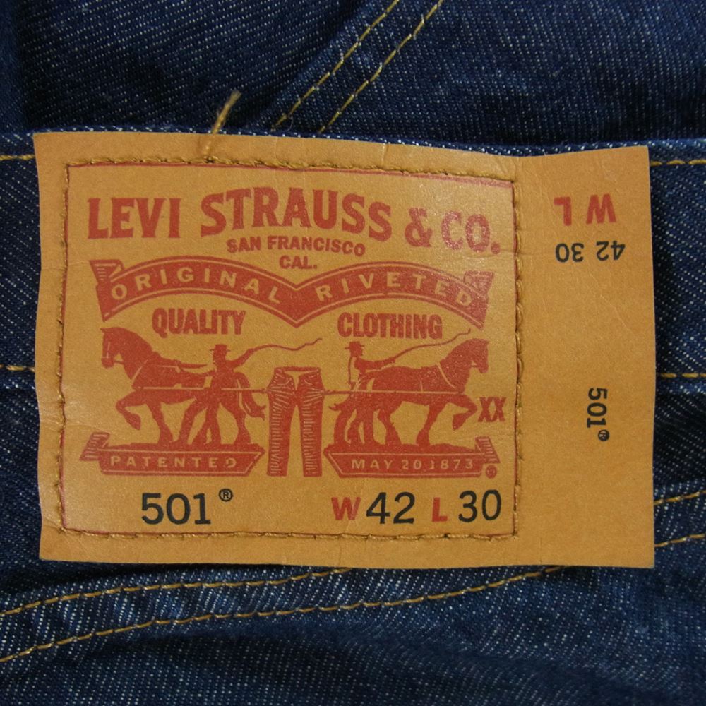 Levi's リーバイス メキシコ製 501 デニム パンツ インディゴブルー系 42【中古】