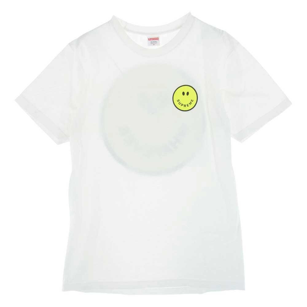 Supreme シュプリーム 16AW Whatever Tee ワット エバー スマイル プリント 半袖 Tシャツ ホワイト系 M【中古】