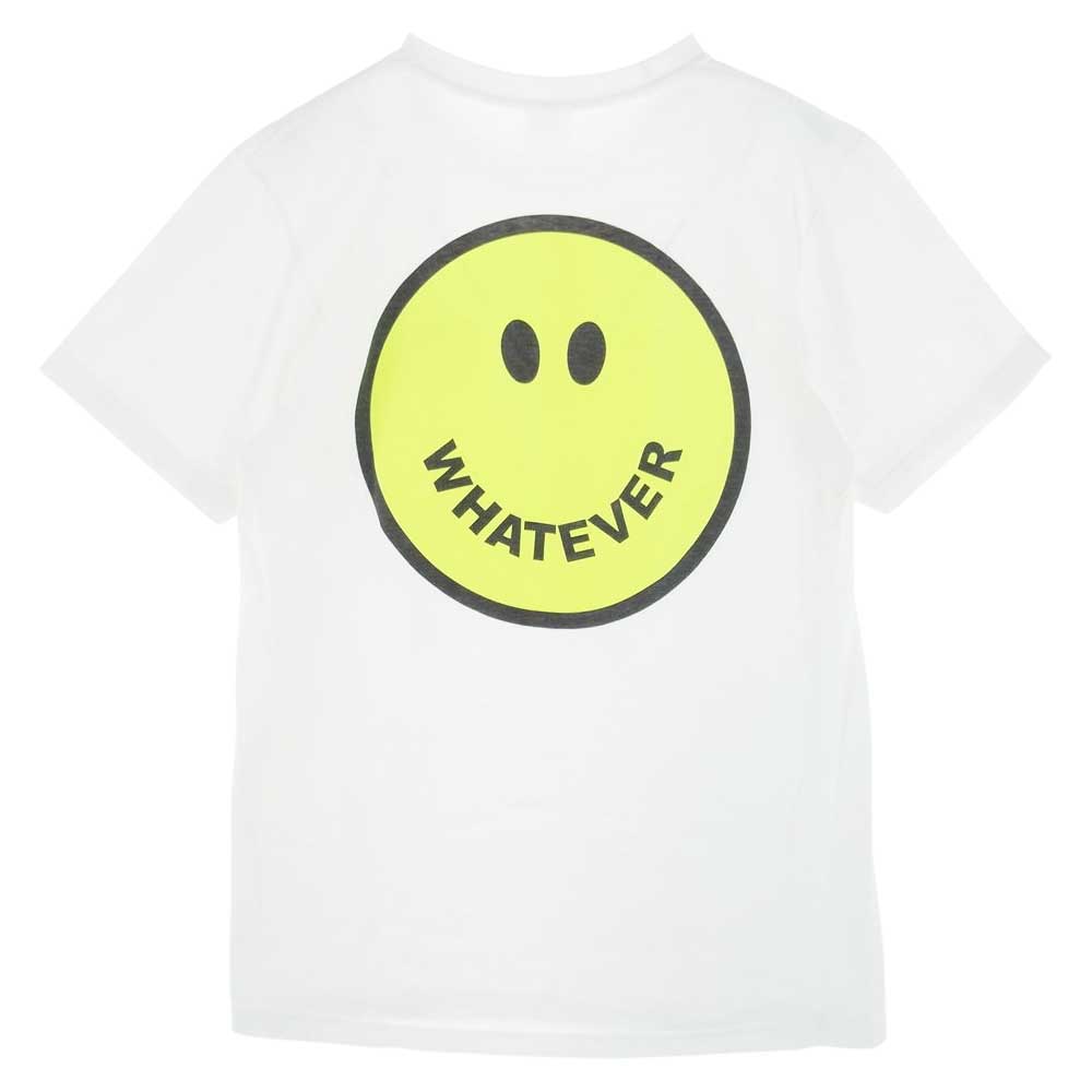 Supreme シュプリーム 16AW Whatever Tee ワット エバー スマイル プリント 半袖 Tシャツ ホワイト系 M【中古】