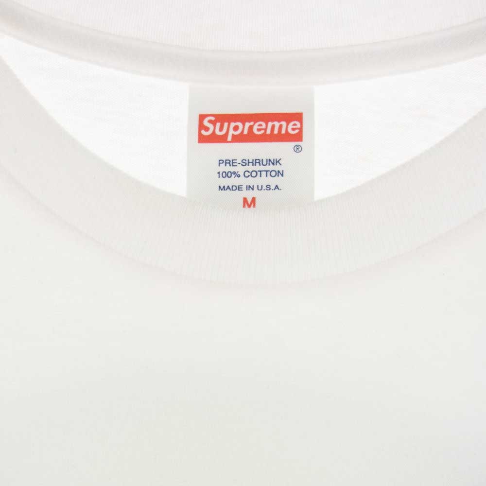 Supreme シュプリーム 16AW Whatever Tee ワット エバー スマイル プリント 半袖 Tシャツ ホワイト系 M【中古】