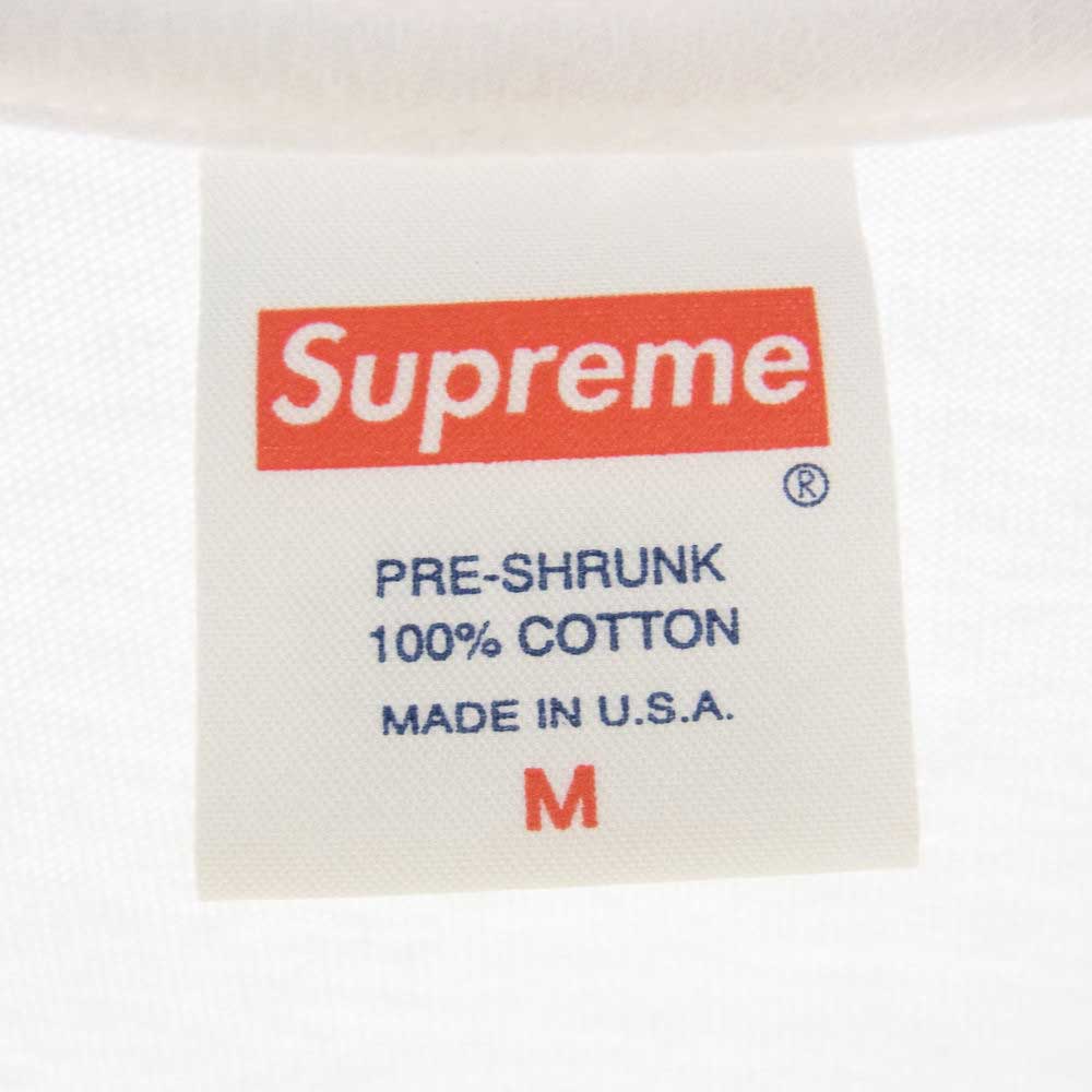 Supreme シュプリーム 16AW Whatever Tee ワット エバー スマイル プリント 半袖 Tシャツ ホワイト系 M【中古】