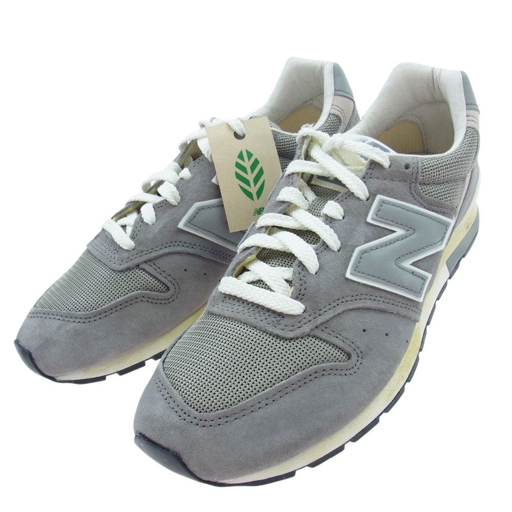 NEW BALANCE ニューバランス CM996HJ2 996 HJ2 Dワイズ ヴィンテージ加工 スニーカー グレー系 26.5cm【新古品】【未使用】【中古】