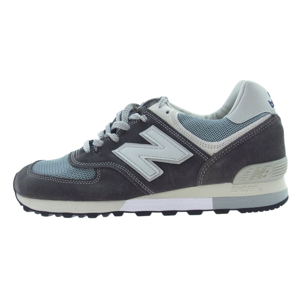 NEW BALANCE ニューバランス OU576AGG Made in UK 576 AGG Dワイズ スニーカー ダークグレー系 26.5cm【新古品】【未使用】【中古】