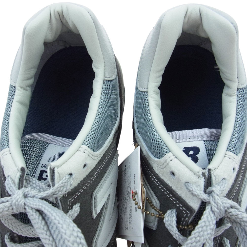 NEW BALANCE ニューバランス OU576AGG Made in UK 576 AGG Dワイズ スニーカー ダークグレー系 26.5cm【新古品】【未使用】【中古】