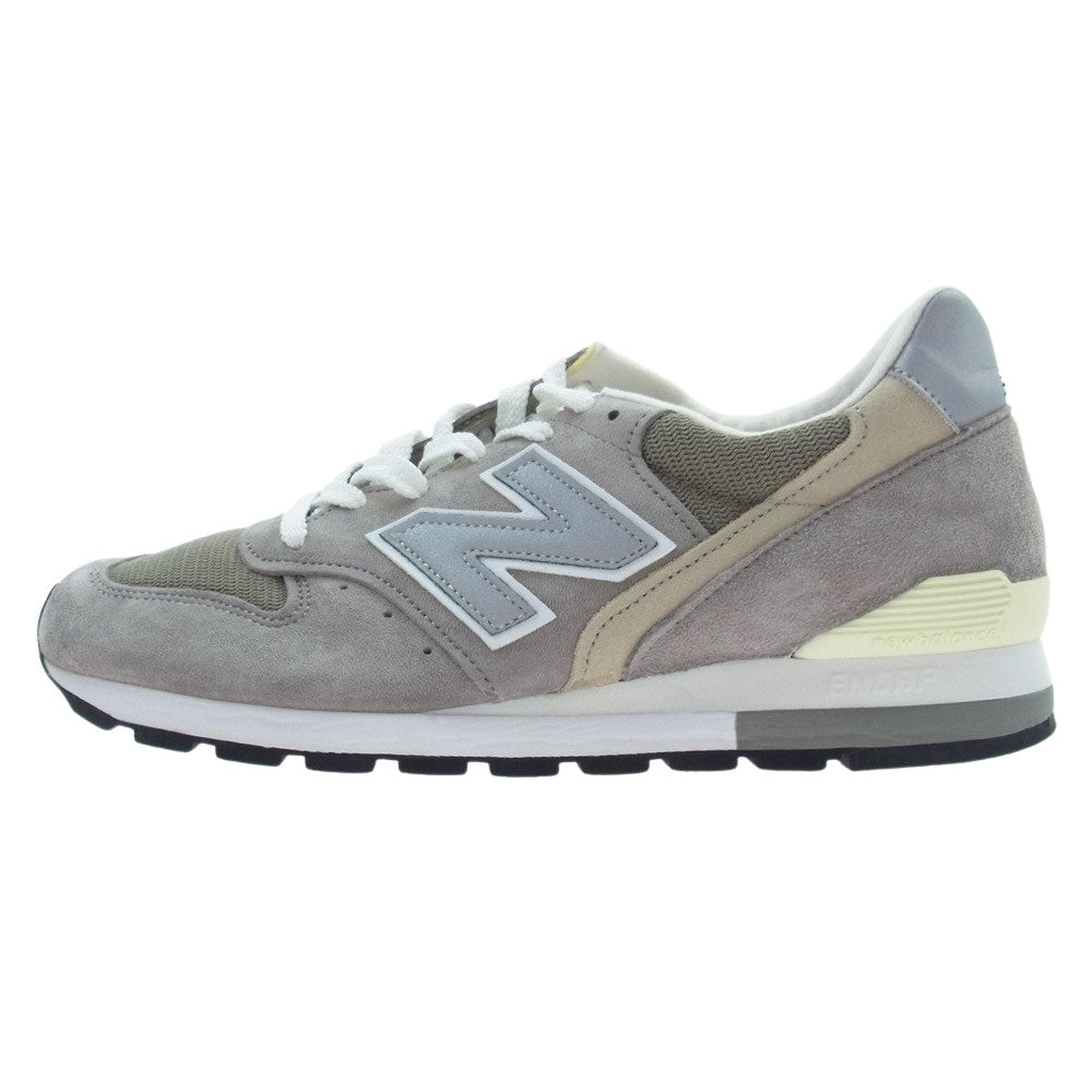 NEW BALANCE ニューバランス M996 Made in USA Dワイズ スニーカー グレー系 26.5cm【新古品】【未使用】【中古】