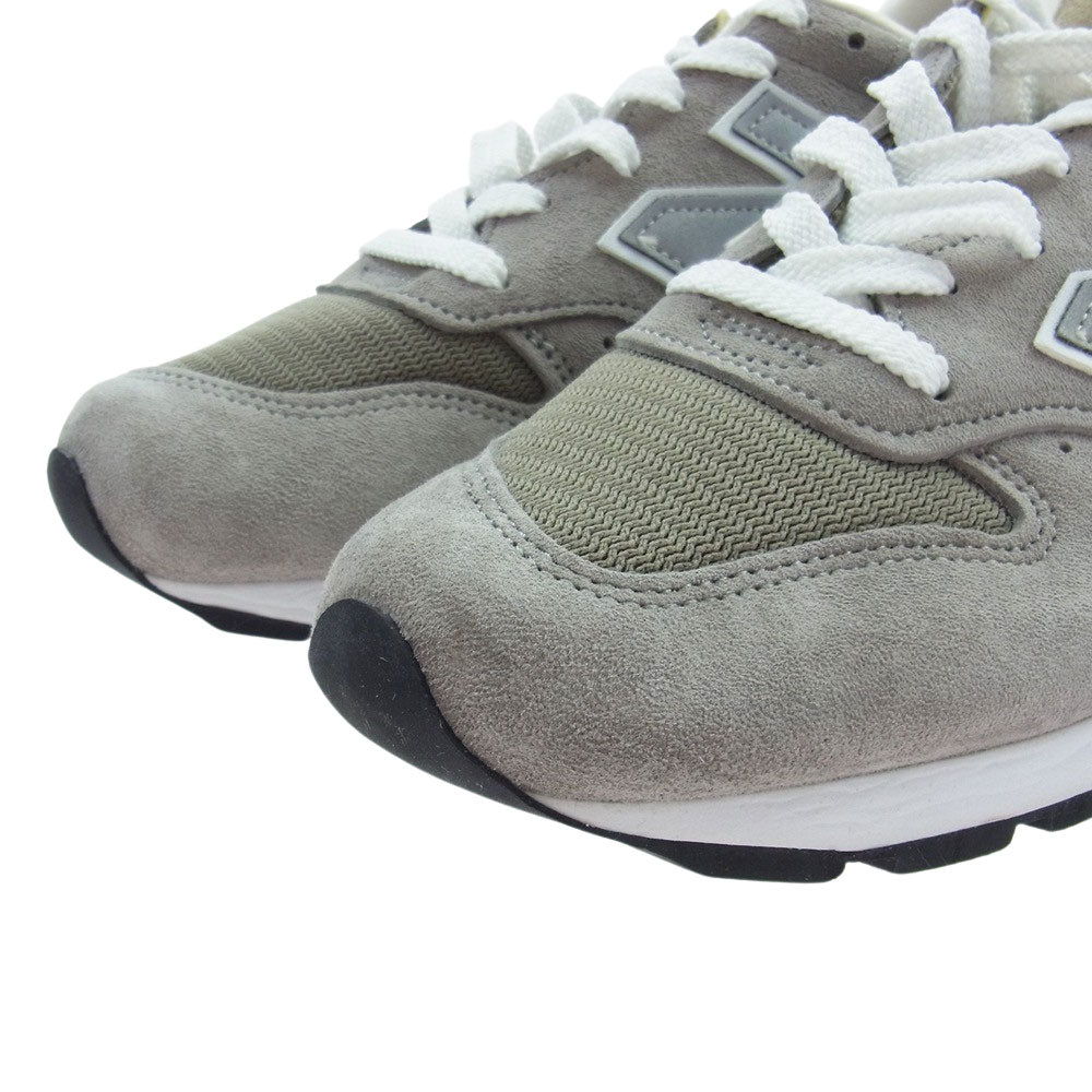 NEW BALANCE ニューバランス M996 Made in USA Dワイズ スニーカー グレー系 26.5cm【新古品】【未使用】【中古】